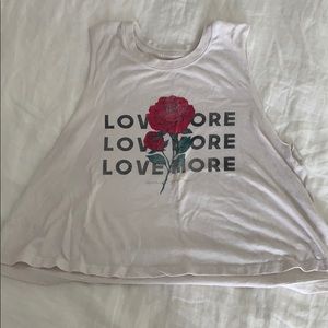 Spiritual Gangster Love More Crop Tank